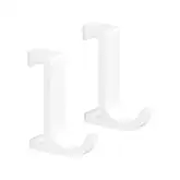 Гачок для рушників Hansgrohe WallStoris тонкий (2 штуки) 3,9 x 3,2 x 1,0 см, Matt White (27929700)