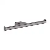 Тримач туалетного паперу подвійний Hansgrohe AddStoris, Brushed Black (41748340)