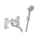 Смеситель на борт ванны Hansgrohe Vernis Shape (цвет - хром), с душевым гарнитуром (71462000)