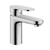 Смеситель для раковины 100 Hansgrohe Vernis Blend (цвет - хром), с донным клапаном из металла (71559000)