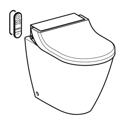 Напольный унитаз-биде Geberit AquaClean Tuma Comfort (белый «Alpine») (146.310.11.1) фото 8 Aquada.com.ua Напольный унитаз-биде Geberit AquaClean Tuma Comfort (белый «Alpine») (146.310.11.1) фото 8 Aquada.com.ua