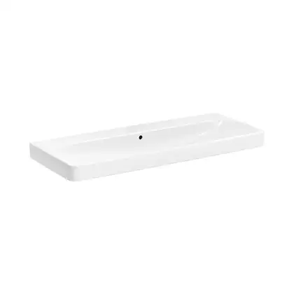 Раковина подвесная Geberit Smyle Square 120 х 48 х h16,5 см, без отверстия под смеситель (500.225.01.1) фото 1 Aquada.com.ua