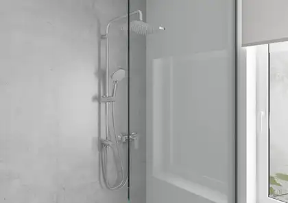 Душевая система без смесителя Hansgrohe Vernis Shape (цвет - хром) (26282000) фото 4 Aquada.com.ua