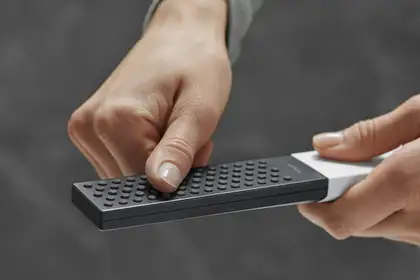 Лейка для душа "палочка" Hansgrohe Rainfinity EcoSmart (цвет - белый матовый/чёрный), 1 вид струи (26867700) фото 3 Aquada.com.ua
