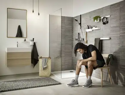 Корзина для хранения Hansgrohe WallStoris, белый матовый (27913700) фото 2 Aquada.com.ua