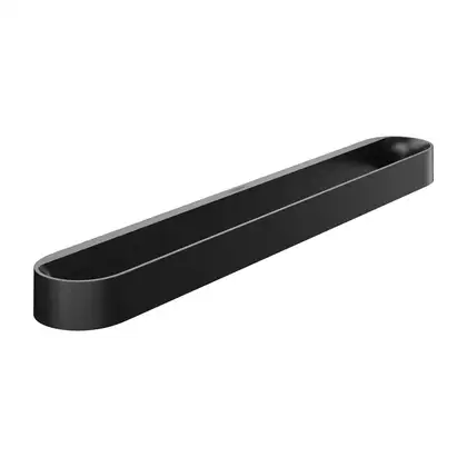 Полотенцедержатель 581 мм Hansgrohe WallStoris, чёрный матовый (27926670) фото 1 Aquada.com.ua
