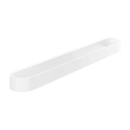 Полотенцедержатель 581 мм Hansgrohe WallStoris, белый матовый (27926700) фото 1 Aquada.com.ua