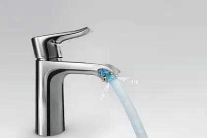 Набор смесителей для ванны 3-в-1 Hansgrohe Metris/Raindance Select E (цвет - хром) (31480112) фото 6 Aquada.com.ua