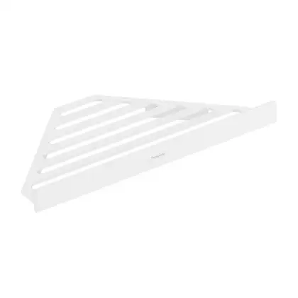 Угловая полка Hansgrohe AddStoris, белый матовый (41741700) фото 1 Aquada.com.ua