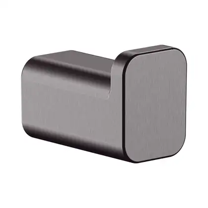 Крючок Hansgrohe AddStoris, матовый чёрный хром (41742340) фото 1 Aquada.com.ua