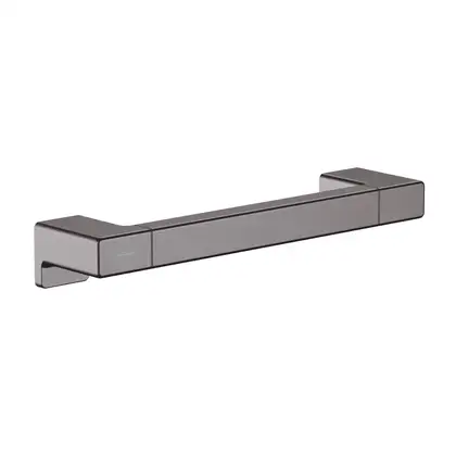 Поручень 348 мм Hansgrohe AddStoris, матовый чёрный хром (41744340) фото 1 Aquada.com.ua
