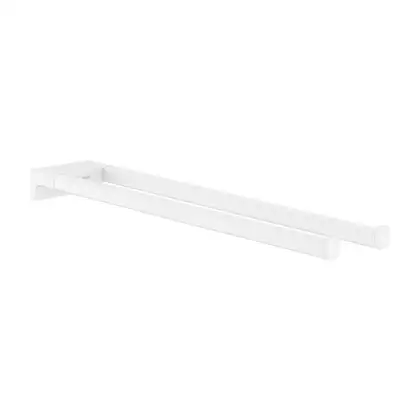Полотенцедержатель двойной 445 мм Hansgrohe AddStoris, белый матовый (41770700) фото 1 Aquada.com.ua