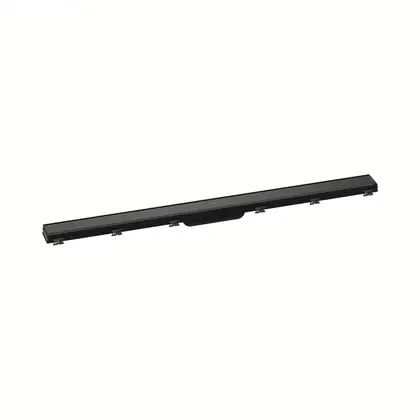 Трап для душа 100 см Hansgrohe RainDrain Match, чёрный (56041610) фото 1 Aquada.com.ua