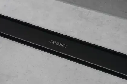 Трап для душа 120 см Hansgrohe RainDrain Match, чёрный (56042610) фото 2 Aquada.com.ua