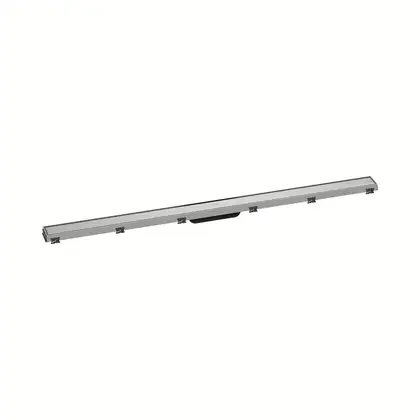 Трап для душа 120 см Hansgrohe RainDrain Match, матовая нержавеющая сталь (56042800) фото 1 Aquada.com.ua