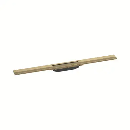 Трап для душа 80 см Hansgrohe RainDrain Flex, матовая бронза (56044140) фото 1 Aquada.com.ua
