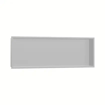 Настенная ниша со встроенной рамой Hansgrohe XtraStoris Original 30 x 90 x 10 см, нержавеющая сталь (56067800) фото 1 Aquada.com.ua