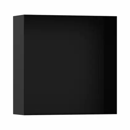 Ниша в стене с открытой рамой Hansgrohe XtraStoris Minimalistic 30 х 30 х 10 см, чёрный матовый (56073670) фото 1 Aquada.com.ua