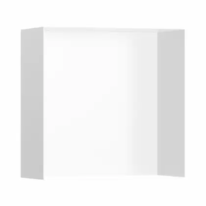 Ниша в стене с открытой рамой Hansgrohe XtraStoris Minimalistic 30 х 30 х 14 см, белый матовый (56079700) фото 1 Aquada.com.ua
