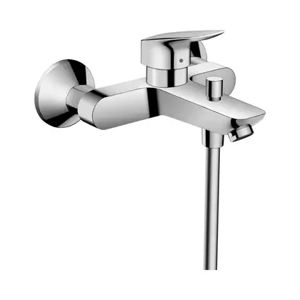 Набор смесителей для ванны 3-в-1 Hansgrohe Logis/Crometta Vario EcoSmart (цвет - хром) (71400114) фото 3 Aquada.com.ua