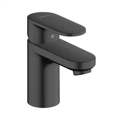 Смеситель для раковины 70 Hansgrohe Vernis Blend (цвет - чёрный матовый), без донного клапана (71558670) фото 1 Aquada.com.ua