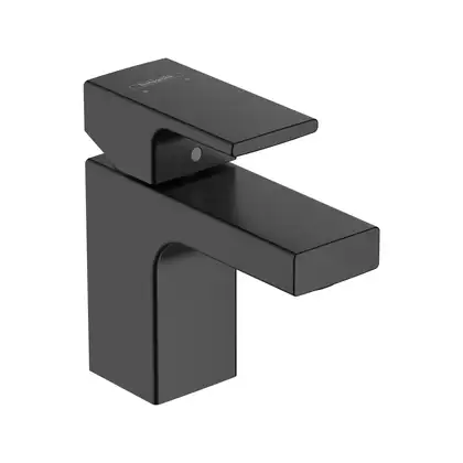 Смеситель для раковины 70 Hansgrohe Vernis Shape (цвет - чёрный матовый), с донным клапаном (71560670) фото 1 Aquada.com.ua Смеситель для раковины 70 Hansgrohe Vernis Shape (цвет - чёрный матовый), с донным клапаном (71560670) фото 1 Aquada.com.ua