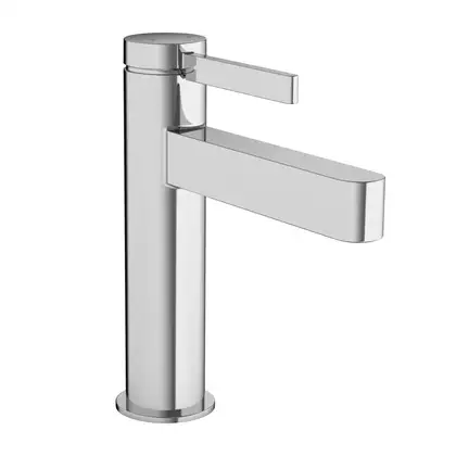 Смеситель для раковины Hansgrohe Finoris (цвет - хром), с донным клапаном Push Open (76023000) фото 1 Aquada.com.ua