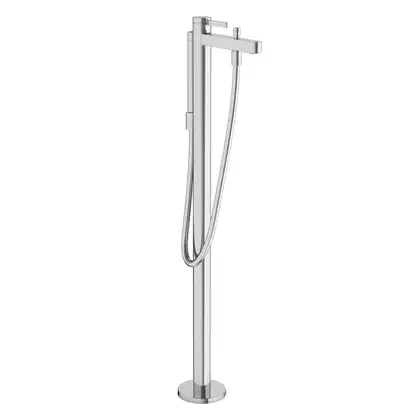 Смеситель для ванны напольный Hansgrohe Finoris (цвет - хром) (76445000) фото 1 Aquada.com.ua