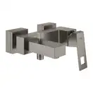 Смеситель для ванны Grohe Eurocube (цвет - тёмный графит, матовый) (23140AL0) фото 1 Aquada.com.ua