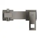 Смеситель для ванны Grohe Eurocube (цвет - тёмный графит, матовый) (23140AL0) фото 2 Aquada.com.ua