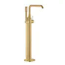 Смеситель для ванны напольный Grohe Essence (цвет - холодный рассвет), с душевым гарнитуром (23491GL1) фото 1 Aquada.com.ua