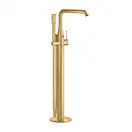Смеситель для ванны напольный Grohe Essence (цвет - холодный рассвет, матовый), с душевым гарнитуром (23491GN1) фото 1 Aquada.com.ua