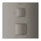 Термостат для душа с переключатилем на 1 положение Grohe Grohtherm Cube (цвет - тёмный графит, матовый) (24153AL0) фото 2 Aquada.com.ua