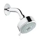 Верхний душ с кронштейном Grohe New Tempesta Cosmopolitan 100 (цвет - хром) (26090000 Grohe) фото 1 Aquada.com.ua