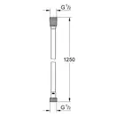 Шланг для душа Grohe Silverflex 125 см (цвет - теплый закат, матовый) (28362DL0) фото 2 Aquada.com.ua