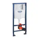 Инсталляция для подвесных унитазов Grohe Rapid SL (4-в-1) комплект 38772001 (клавиша хром) (38772001+37131000) фото 1 Aquada.com.ua