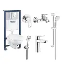 Набор для ванной Grohe Mega Bundle BauLoop (39427MB1) фото 1 Aquada.com.ua
