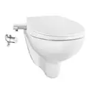 Унитаз подвесной Grohe Bau Ceramic Air, с сиденьем с функцией биде и термостатом Grohtherm Micro (39652SH0) фото 2 Aquada.com.ua