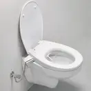 Унитаз подвесной Grohe Bau Ceramic Air, с сиденьем с функцией биде и термостатом Grohtherm Micro (39652SH0) фото 4 Aquada.com.ua