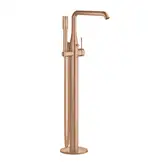 Смеситель для ванны напольный Grohe Essence (цвет - теплый закат, матовый), с душевым гарнитуром (23491DL1)