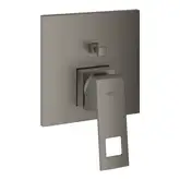 Змішувач для ванни прихованого монтажу Grohe Eurocube зовнішня частина для 35600000, темний графіт (24062AL0)