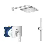 Душевая система скрытого монтажа Grohe Eurocube c Tempesta Cube 250 (цвет - хром) (26415SC3)