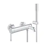 Змішувач для ванни Grohe Essence New з душовим гарнітуром, хром (33628001)