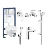 Набор для ванной Grohe Mega Bundle BauLoop (39427MB1)
