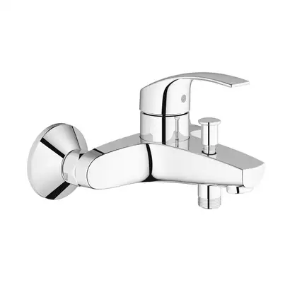 Набор смесителей для ванны 3-в-1 Grohe Eurosmart (цвет - хром) (123389М) фото 2 Aquada.com.ua