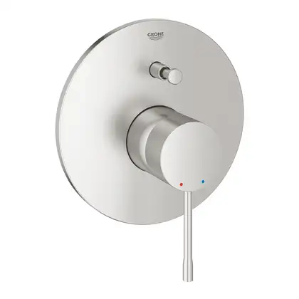 Смеситель для ванны Grohe Essence (цвет - сталь) (19285DC1) фото 1 Aquada.com.ua