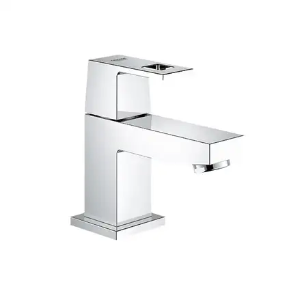 Смеситель для раковины Grohe Eurocube 186 (цвет - хром) (23131000) фото 1 Aquada.com.ua