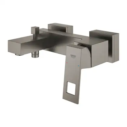 Смеситель для ванны Grohe Eurocube (цвет - тёмный графит, матовый) (23140AL0) фото 3 Aquada.com.ua