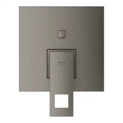 Смеситель для ванны Grohe Eurocube (цвет - тёмный графит, матовый) (24062AL0) фото 2 Aquada.com.ua