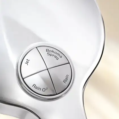 Лейка для душа Grohe Power&Soul® Cosmopolitan (цвет - хром), 4 вида струи (276670001) фото 6 Aquada.com.ua